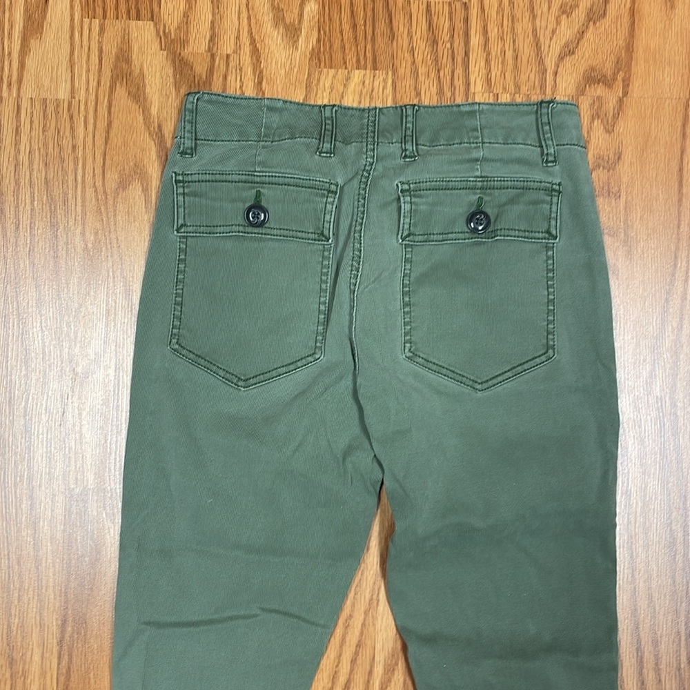 Cabi The Quest Skinny Stretch Cords Ankle Mid Rise Pants Size 6 - Picture 5 of 6